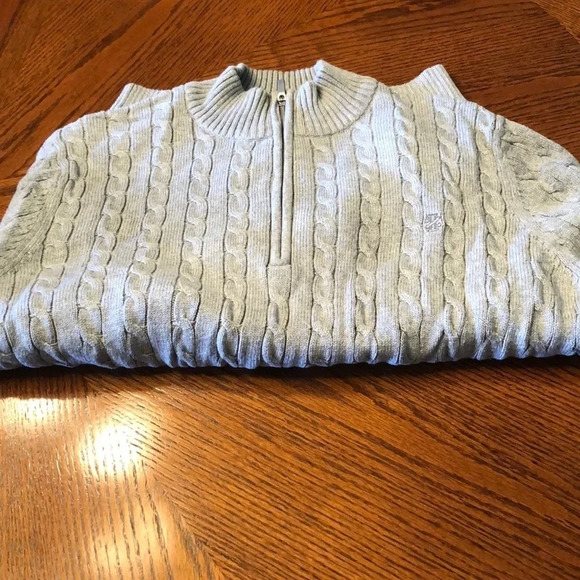 IZOD 1/4 Zipper Pullover Sweater XL - Picture 1 of 8